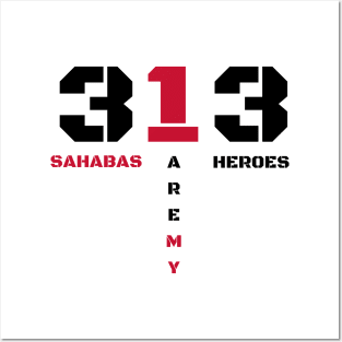 313 Sahabas Posters and Art